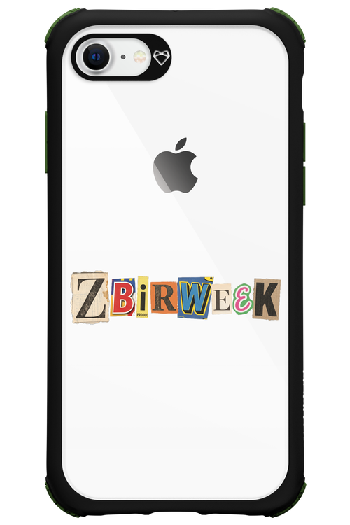 Zbirweek (transparent) 2.0 - Apple iPhone 8