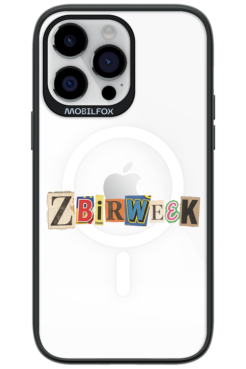 Zbirweek (transparent) 2.0 - Apple iPhone 14 Pro Max