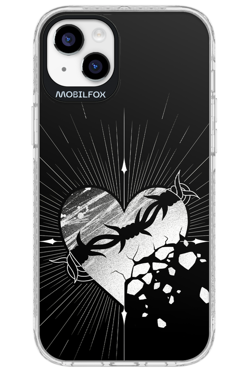 Fehér Szív - Apple iPhone 14 Plus