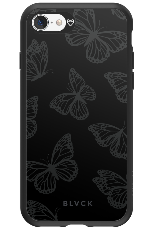 Black Butterflies - Apple iPhone 8