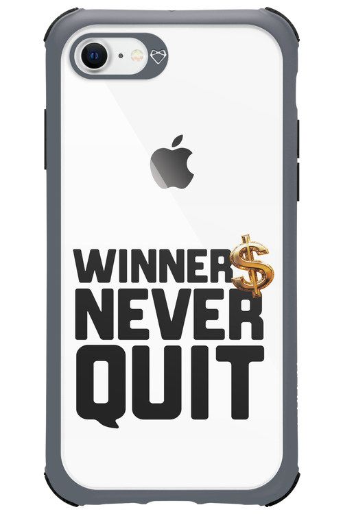 Winners Never Quit - Apple iPhone 8