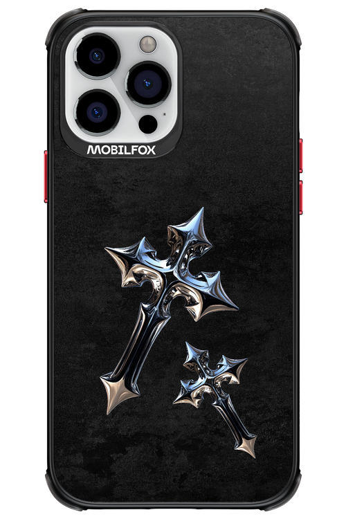 Chrome Crosses 2.0 - Apple iPhone 13 Pro Max