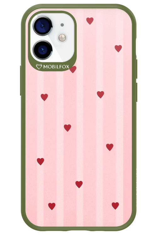 Red Little Hearts 2.0 - Apple iPhone 12 Mini