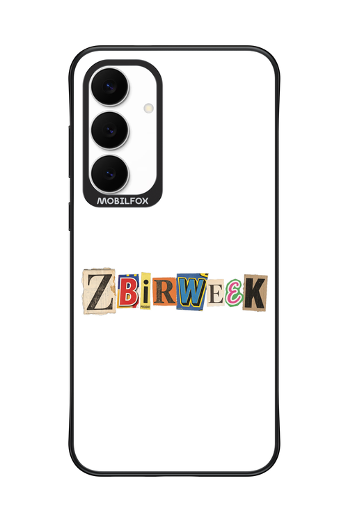 Zbirweek (white) 2.0 - Samsung S25 FE