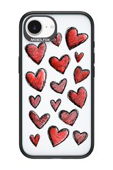 Red Love Transparent 2.0 - Apple iPhone 16e