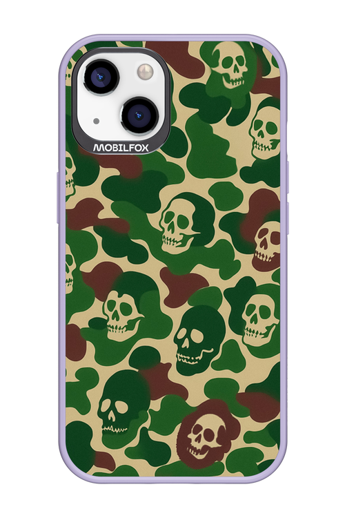 Camo Skull - Apple iPhone 13
