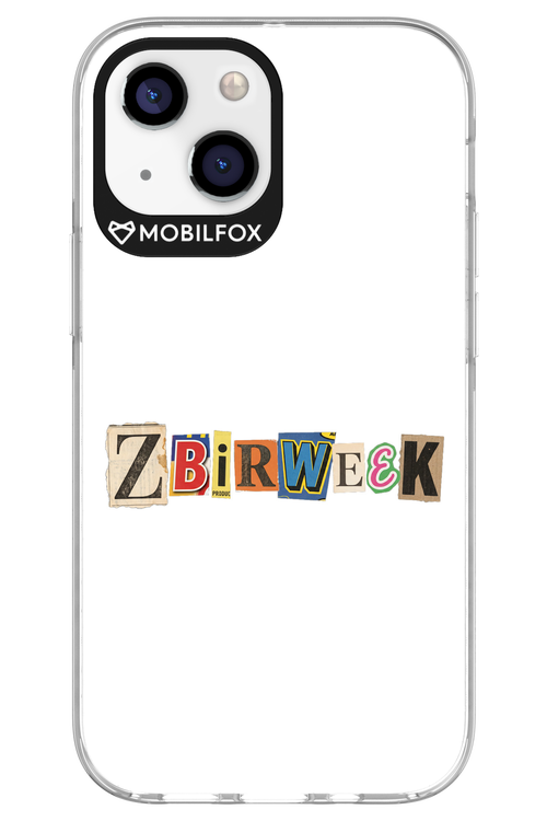 Zbirweek (white) 2.0 - Apple iPhone 13 Mini