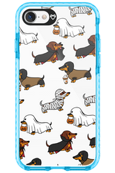 Scary Dachshund (Transparent) - Apple iPhone 8