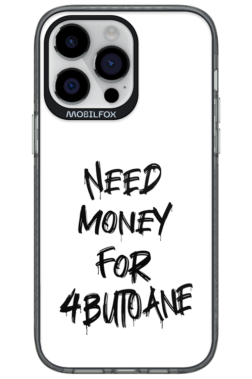 Need Money For Butoane Black - Apple iPhone 14 Pro Max