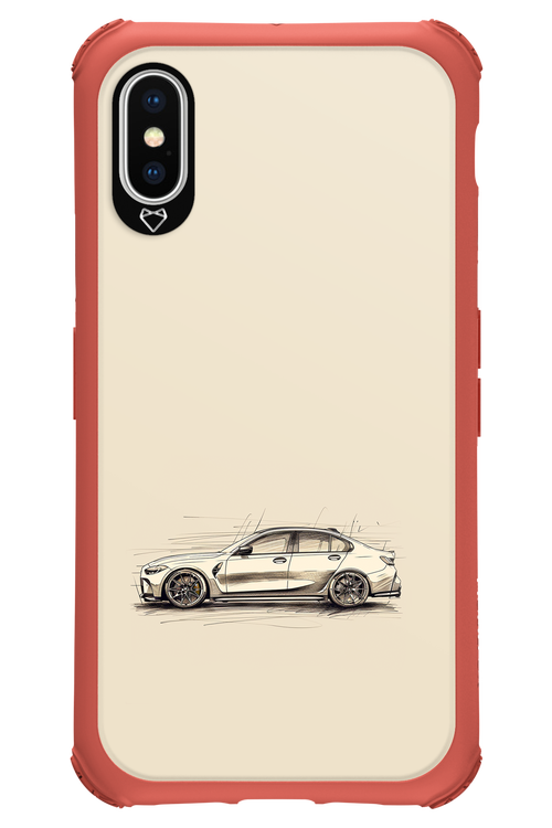 Sketch Car - Apple iPhone X
