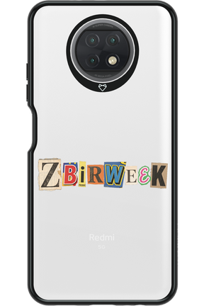 Zbirweek (transparent) 2.0 - Xiaomi Redmi Note 9T 5G