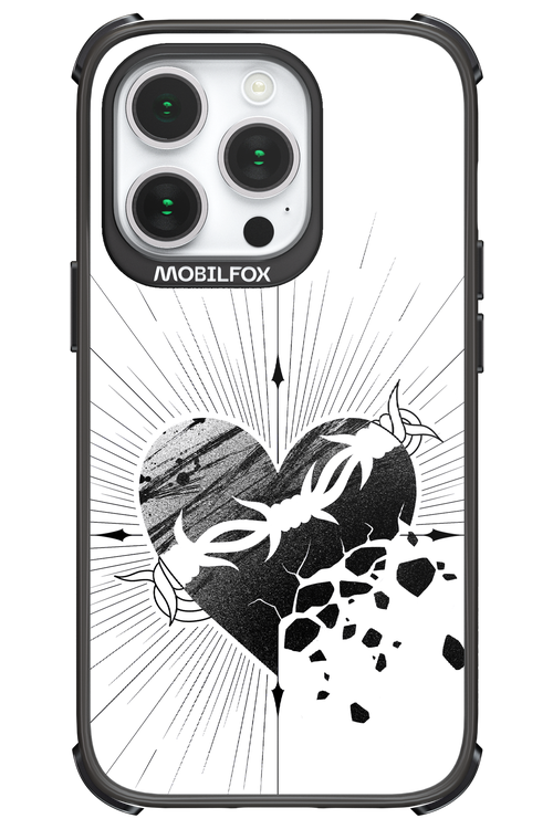Fekete Szív 2.0 - Apple iPhone 14 Pro