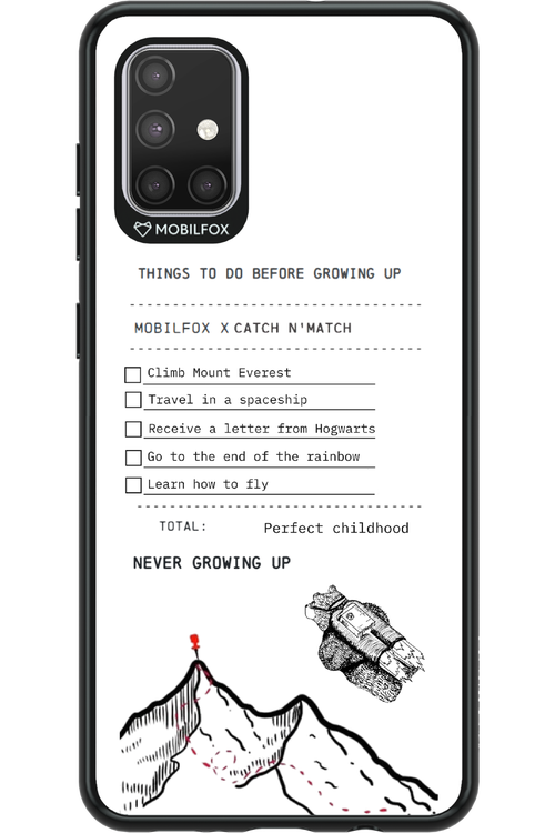 things to do before growing up - Samsung Galaxy A71