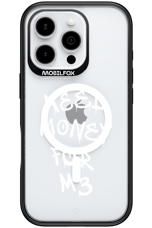 Need M3 Transparent White - Apple iPhone 16 Pro