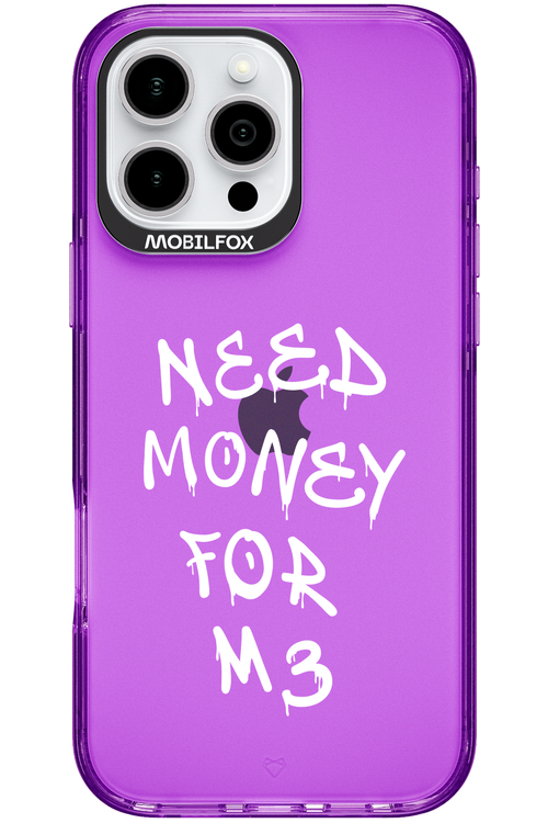 Need M3 Transparent White - Apple iPhone 16 Pro Max