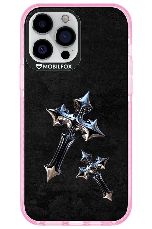 Chrome Crosses - Apple iPhone 13 Pro Max