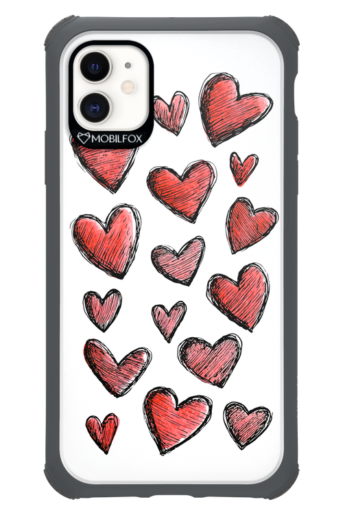 Red Love - Apple iPhone 11