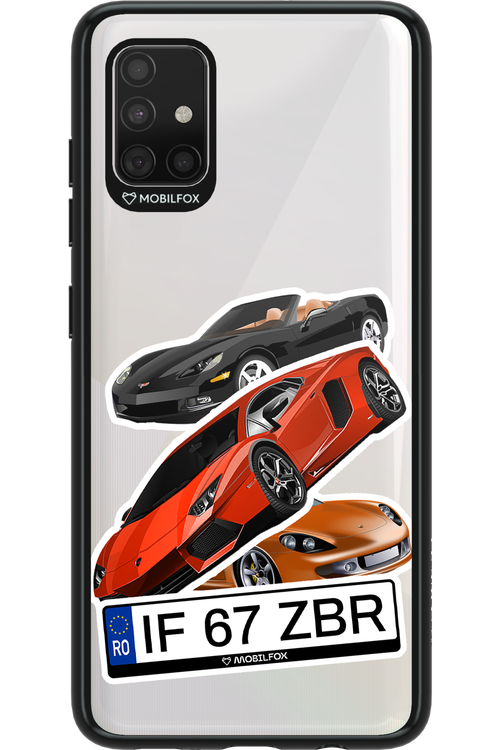 Car Sticker 2.0 - Samsung Galaxy A51