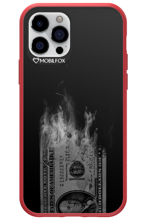 Money Burn B&W 2.0 - Apple iPhone 12 Pro