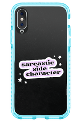 Sarcastic Black - Apple iPhone X