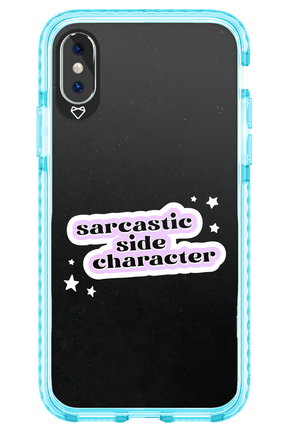 Sarcastic Black - Apple iPhone X