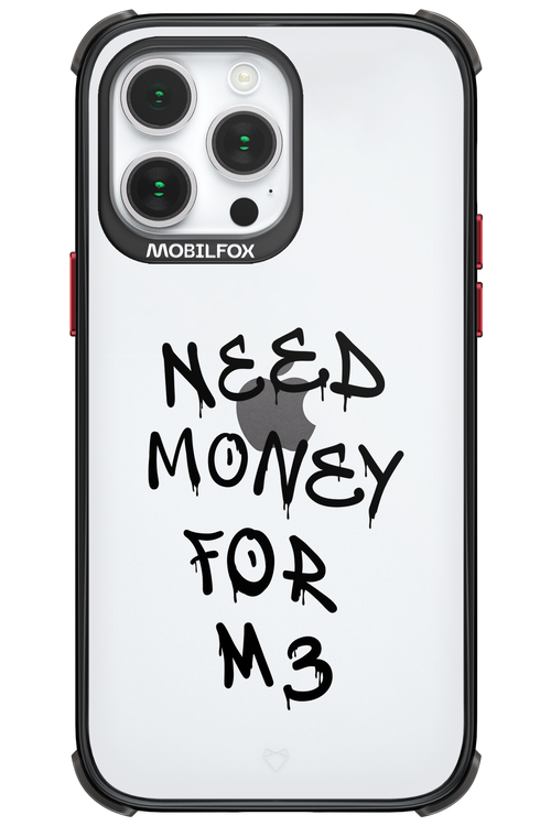 Need M3 Transparent Black - Apple iPhone 14 Pro Max