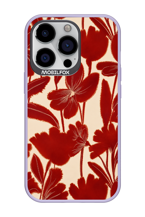 Burgundy Flowers 2.0 - Apple iPhone 13 Pro