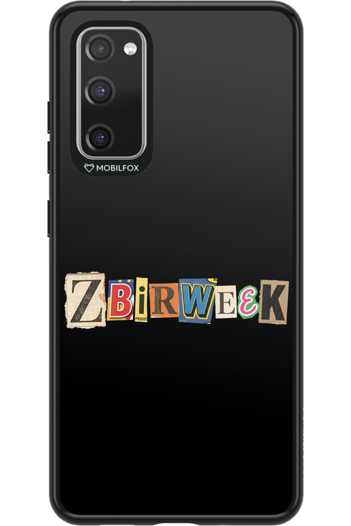 Zbirweek (black) 2.0 - Samsung Galaxy S20 FE