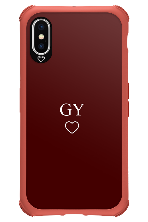 GY Burgundia 2.0 - Apple iPhone X