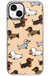 Scary Dachshund - Apple iPhone 15 Plus
