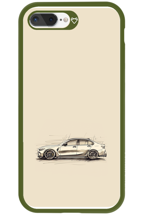 Sketch Car - Apple iPhone 8 Plus