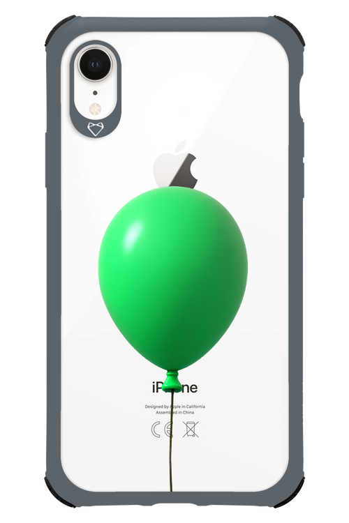 Green Balloon - Apple iPhone XR