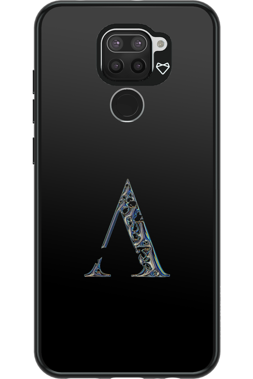 ⁠ ⁠Azteca A Chrome Logo - Xiaomi Redmi Note 9