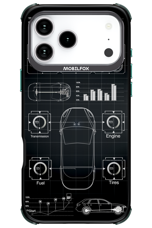 Cyber Grid 2.0 - Apple iPhone 17 Pro Max