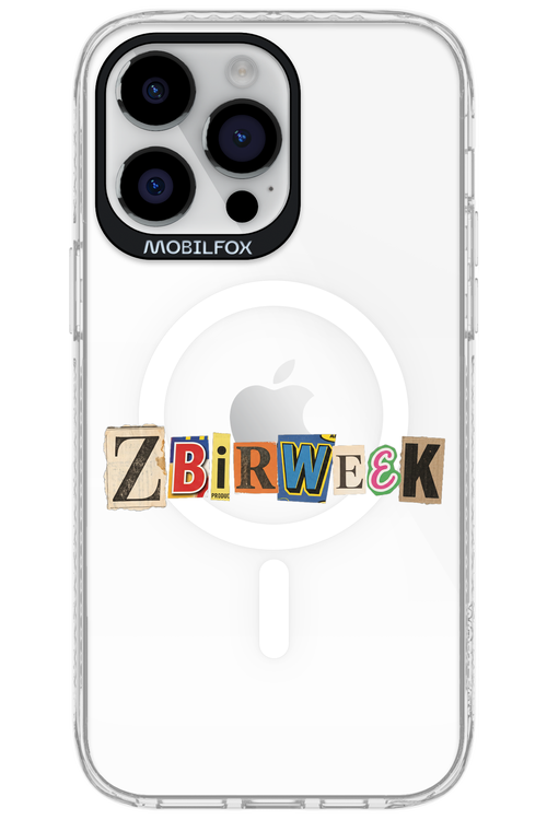 Zbirweek (transparent) 2.0 - Apple iPhone 14 Pro Max