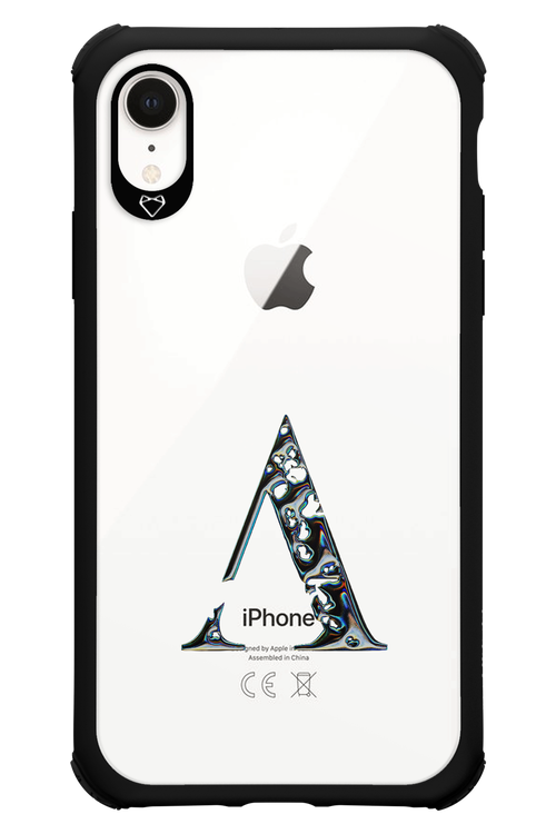 Azteca A Chrome Logo 2.0 - Apple iPhone XR