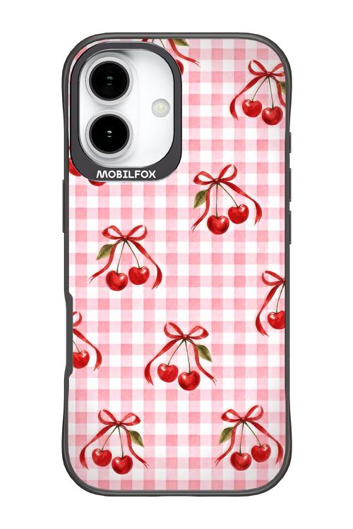 Pink Cherry Checked 2.0 - Apple iPhone 17