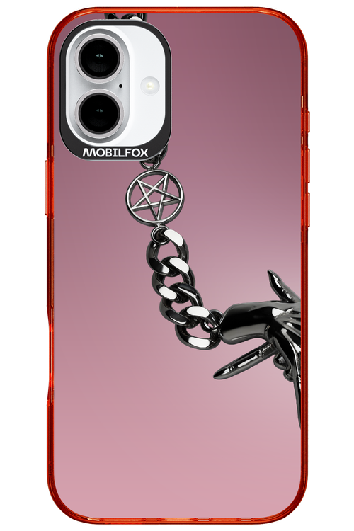 Chain stanga roz 2.0 - Apple iPhone 16 Plus