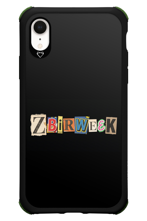 Zbirweek (black) 2.0 - Apple iPhone XR