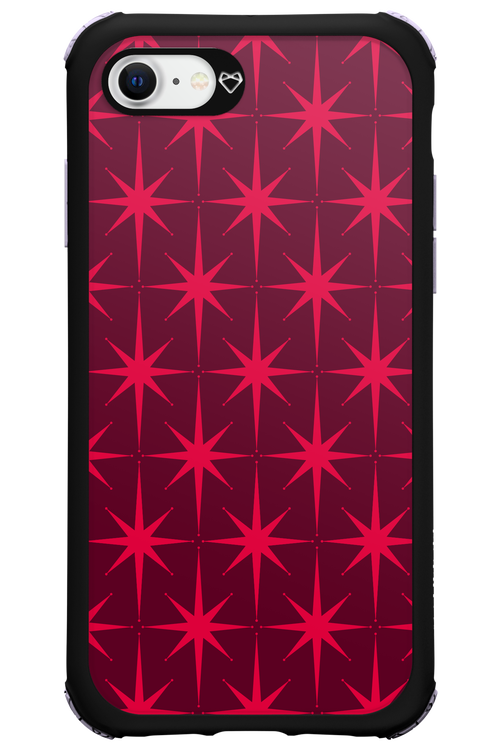 Burgundy Starss - Apple iPhone SE 2020