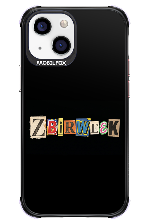 Zbirweek (black) 2.0 - Apple iPhone 13 Mini