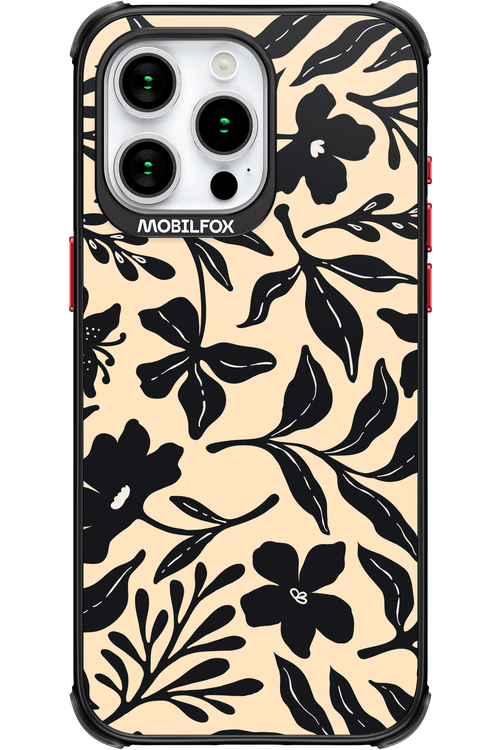 Black Flowers 2.0 - Apple iPhone 15 Pro Max