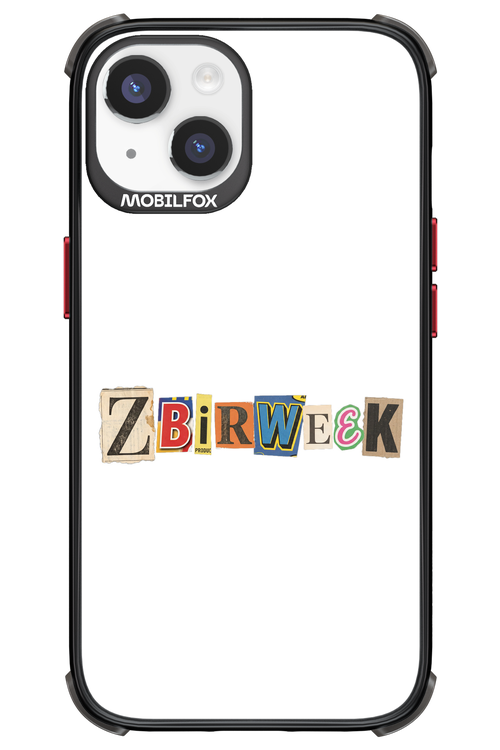 Zbirweek (white) 2.0 - Apple iPhone 14