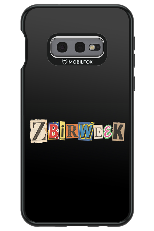 Zbirweek (black) 2.0 - Samsung Galaxy S10e