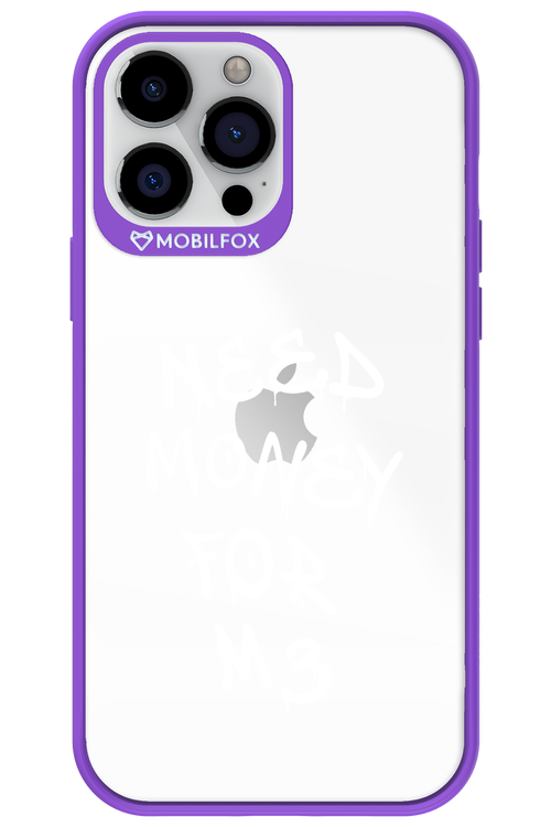 Need M3 Transparent White - Apple iPhone 13 Pro Max