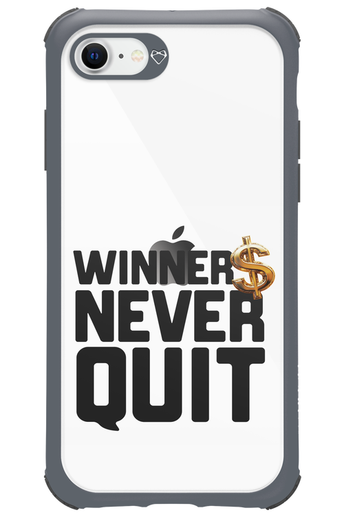 Winners Never Quit - Apple iPhone SE 2022
