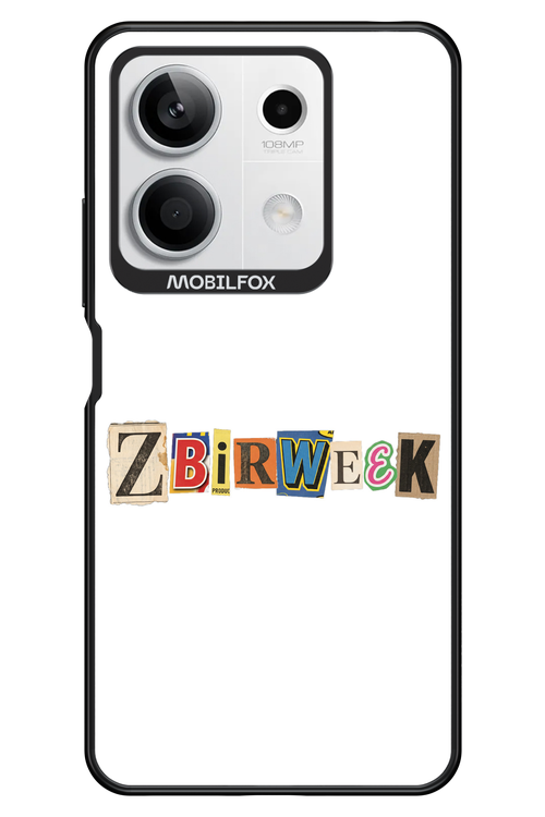 Zbirweek (white) 2.0 - Xiaomi Redmi Note 13 5G