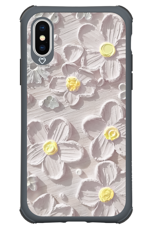 White Flowers 2.0 - Apple iPhone XS