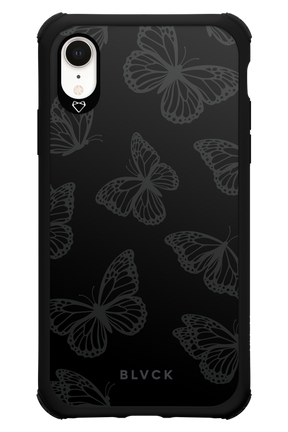Black Butterflies - Apple iPhone XR