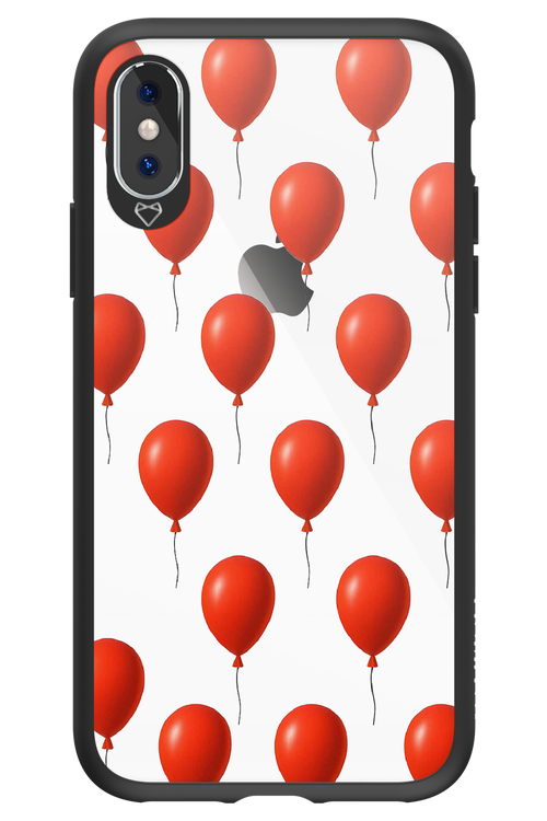 Red Balloons - Apple iPhone X